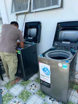DỊCH VỤ VỆ SINH, SỬA CHỮA MÁY LẠNH, MÁY GIẶT TẠI GÒ VẤP - HOÀNG KHANH - 8