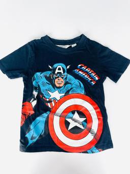 Bán bộ áo thun nhân vật trẻ em (Captain America & Spider-Man) 👕 - 1
