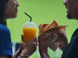 We sell handmade toast and various beverages. - 6